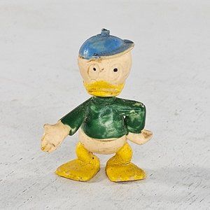 Vintage Marx Disneykins Huey Dewey Louie Donald Duck Nephew Miniature Figurine